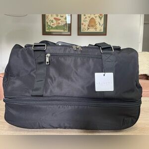 NWT Double Decker Travel / Duffel Bag - Laundry by Shelli Segal